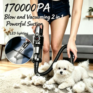 SUITU | 17000PA Car Vacuum Cleaner with Brushless Motor Handheld Vacuum Portable Cordless Compressed Air Duster for Car Home Office Pet