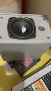 Speaker Box Lengkung 3 Inch Sepasang untuk Suara Jernih dengan Konektivitas RCA