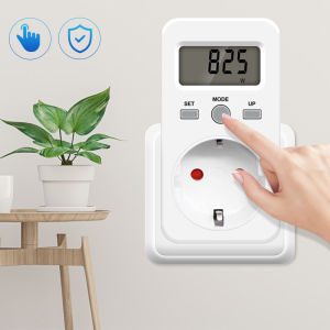 KWE-PMB03 Energy Meter Socket Digital Watt Power Monitor Wattmeter EU UK US Plug