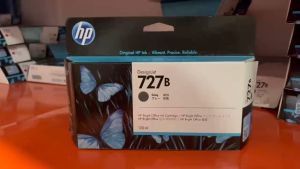 Mực In Phun HP 727B màu xám Gray Ink Cartridge (3WX15A) 130ml - Hàng chính hãng