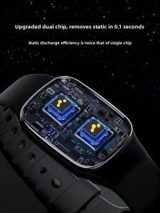 HELLOLEIBOO | Wireless Anti-Static Bracelet Car Static Eliminator Mens Model Efficient Static Discharge Tool For Winter Use By Helloleiboo