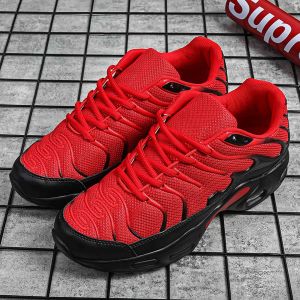 CVPAJ | Auspicious Red Mens Cushioned Running Shoes