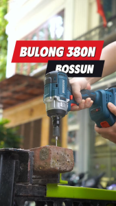 Máy Siết Bulong BOSSUN BS-IW450PK Lực Siết Khỏe 450Nm Tặng Bộ 26 Phụ Kiện Động Cơ Lõi Đồng