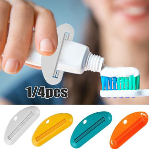 1/4pc Multifunction Manual Toothpaste Dispenser Cream Tube Squeezer Tube Squeezer No Waste Easy to Use Simple and Convenient