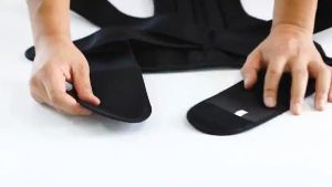 EDM Back Supporter Posture Corrector For Men and Women Lumbar Support Belt Correction Posture Sports Support Waist Belt Adjustable Steel Plate Humpback Orthosis