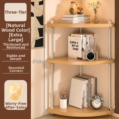 Corner Desktop Storage Shelf Organizer
