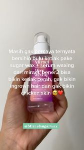 DISTRIBUTOR RESMI Mirael Serum Ketiak Anti Iritasi Setelah Waxing - After Waxing Serum untuk Mengangkat Sel Kulit Mati