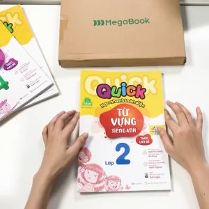 Sách Quick Quick học nhanh toàn diện từ vựng tiếng Anh theo chủ đề lớp 2 (Tái bản) - MGB