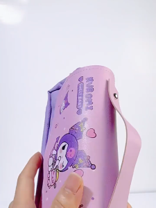 กล่องเครื่องเขียน กล่องดินสอ Kuromi กล่องดินสอ SanrioDecompression นักเรียนมัลติฟังก์ชั่นความจุขนาดใหญ่ Decompressionของขวัญสำหรับเด็กผู้หญิง