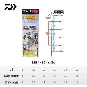 Daiwa | Móc Đánh Cá Dưới Đáy cho Cá Lớn Dây Carbon