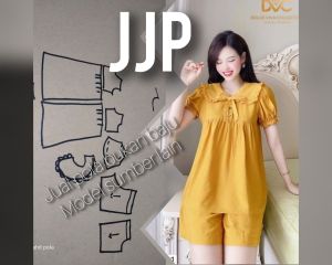 pola instan baju tidur