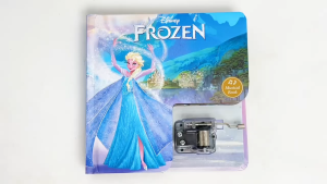 Disney Frozen Let It Go Wind Up Musical Box Book To Read For Kids