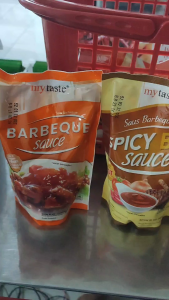 Saus Barbeque My Taste 500g (Varian: Original Level 1 Spicy Level 2 & 3 Hickory Smoke)