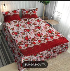 Obral sprei rumbai 120x200 tinggi 40cm