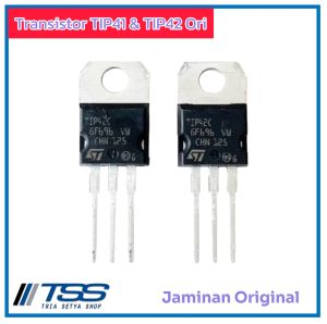 1set Transistor Ori TIP41 & TIP42 Tr Kualitas Original ( Berpasangan )