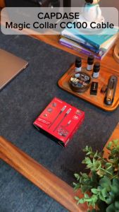 CAPDASE USB Cable Sync&Charge Type C to C / รุ่น MagicCollar cc100 / 5A 100W ความยาว1.2M