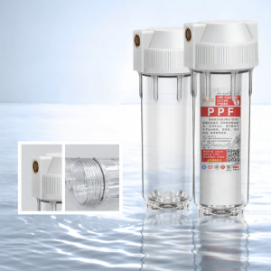 JINXIANQUAN | 10 Inch Transparent Pre-Filter Water Purifier PP Cotton Core