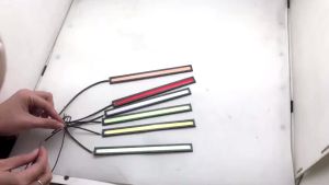 Lampu DRL LED COB Plasma 17cm Murah Berkualitas 24chip 17 cm