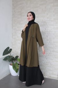 Outer - Luna Stelan Gamis - Gamis Stelan - Cardigan