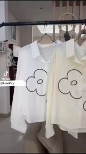 KEMEJA MOTIF FLOWER IMPORT BAT