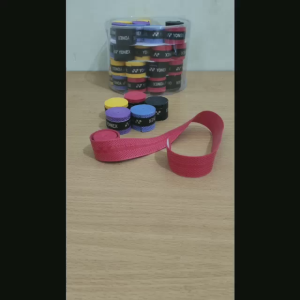 Grip Tipis Grip Badminton Belt Raket Anti-slip Belt Feather Wrap Belt Fabric Rubber Grip Cocok untuk Pancing Tenis Grip Grip Sepeda DLL