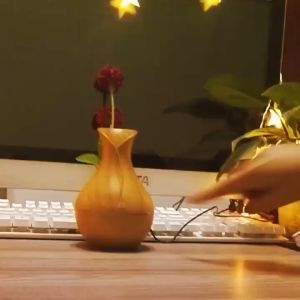 Máy khuếch tán dầu hơi nước cổ dài tạo bầu không khí trong lành.