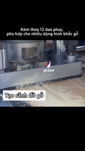 Máy phay gỗ cầm tay cao cấpmáy soi mộng 6 tốc độmáy soi gỗ 1700Wphay/cắt/rãnh/khoanlõi đồng 100%