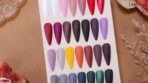 LILYCUTE 7ml Matte Nail Polish Colorful Velvet Effect Pearl Shell Nail Art DIY Decoration No Need of Lamp to Cure