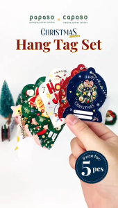 Hang Tag Christmas/ Hang Tag Natal/Hang Tag Lucu Santa Snowman