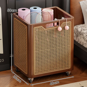 MUGG | Wheeled Door-side Storage Basket Home Gym Equipment Organizer