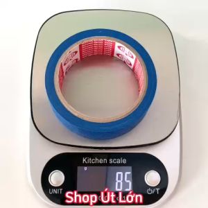 1 Cuộn băng keo giấy màu xanh dương rộng 3cm dài 25 mét lõi giấy 3mm giá tại xưởng
