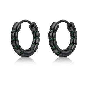 GUDUD | Black Samurai Galaxy Earrings Simple & Luxury