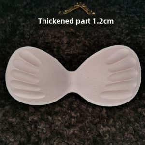 Thickened Latex Chest Pad 5cm Insert Thick Small Chest Artificial Breast One-Piece Flat Chest Thickened Beauty Back One-Piece Separates