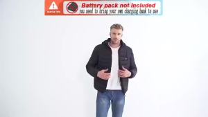 28 Areas Men Womens Heating Jacket Winter USB Heated Jackets Smart Heated Clothing Ski Camping Waterproof Warm Self Heating