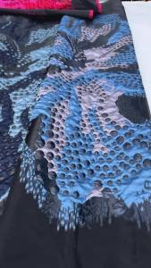 Luxury African - Inspired Jacquard Lace Fabric Embroidered French Brocade Tulle - Boho Statement Garments & Decor