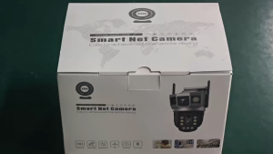 Giám sát video ngoài trời V380 Pro 4G giọng nói hai chiều Hai ống kính Ba hình ảnh theo dõi di động camera quan sát đa chức năng chống nước