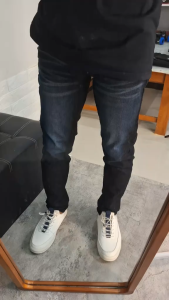 Celana Jeans Slimfit Pensil Skinny Pria Washed Blackjazz Abu-abu Hitam Biru Muda Size 28-38