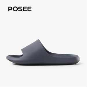 POSEE soft slippers made of antiskid EVA material suitable for walking at home PS4601