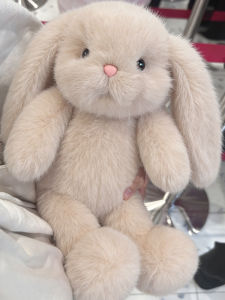 GUAIBUDIAN | Soothing Longhair Bunny Plush Toy