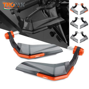 2024 For KTM DUKE 390 duke 390 RC390 2015-2023 Motorcycle Handlebar Grips Guard Brake Clutch Levers Handle Bar Guard Protector