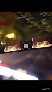 Lampu Hias LED Solar Cell Tenaga Surya Sudut Tangga Pagar Taman LED Tenaga Surya