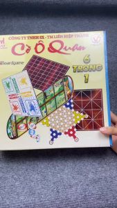 Cờ Ô Ăn Quan 6 in 1 (Ô Ăn Quan Cờ Cá Ngựa Cờ Vây Cờ Gánh Cờ Nhảy Cờ Caro) - Trò Chơi Trí Tuệ