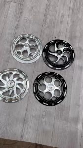 Ốp Quạt Gió Vision Scoopy Janus Grande Full Nhôm CNC vân 3D Nổ Máy Là Xoay phụ kiện xe