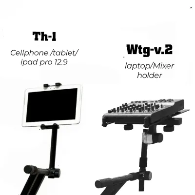 piano keyboard (M3r-wtg2 and Th-1 tablet holder only) w/out X stand