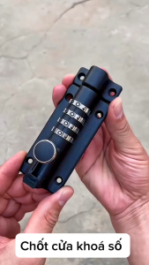Chốt Cửa Khóa Số 4 Chữ Số Mật Khẩu Cơ An Toàn Chất Liệu Bằng Hợp Kim Kẽm Chắc Chắn Loại 1