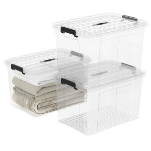 New Transparent High Quality Plastic Storage Box