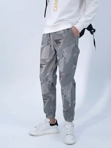 SHALOM Sweatpants Korean Style Streetwear Male Camouflage Jogging Training Tracksuit Casual For Men and Women 4315
