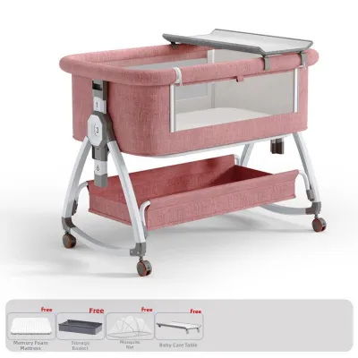 MEISITEKEKE | Portable Foldable Multi-functional Baby Crib
