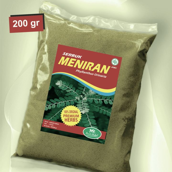 daun meniran/daun meniran kering/Phyllanthus Urinaria. 200 gram