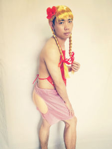 ผมปลอม หางม้า หนวดสีบล็อก ฮาเร็ม วันแต่งงาน ผู้ชาย วันฮาโลวีน ของเล่นสำหรับงานปาร์ตี้ เครื่องแต่งกายสัตว์เลี้ยง เครื่องประดับผมสำหรับงานปาร์ตี้